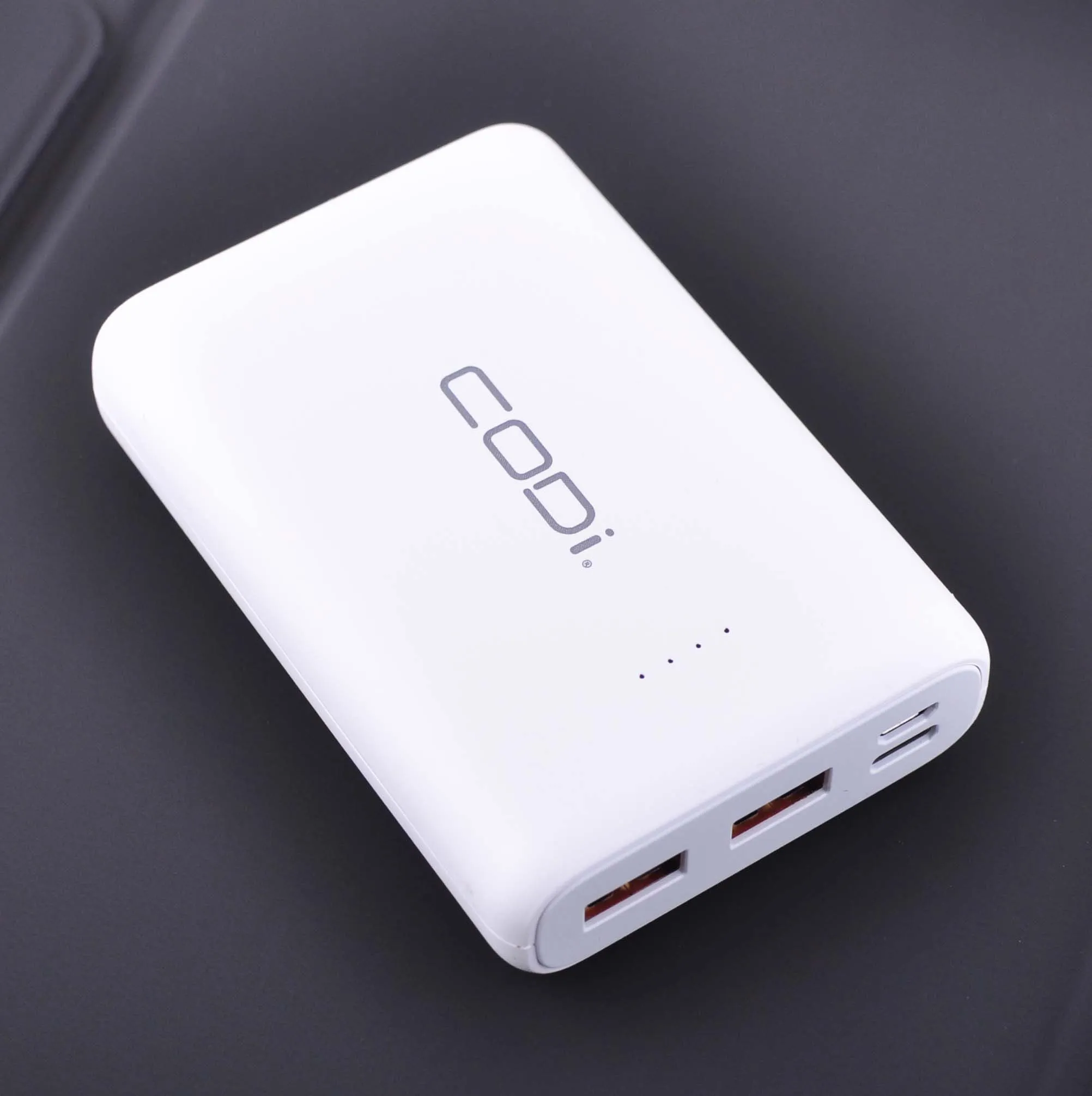 10,000mAh Quick Charge Powerbank w/ USB-C, USB-A (x2), Micro-USB