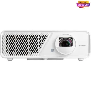 1080P Short Throw Projector With 3100 Led Lumens, Usb C, Bt Speakers And Wi-Fi