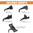 1306890 - SAM UNIVERSAL SNOW PLOW CONTROLLER CUP HOLDER MOUNT KIT