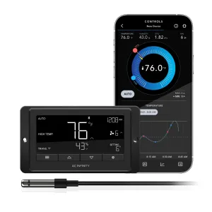 AC Infinity CONTROLLER 67, Temperature and Humidity Fan Controller, with Scheduling, Cycles, Dynamic Speed, Data App