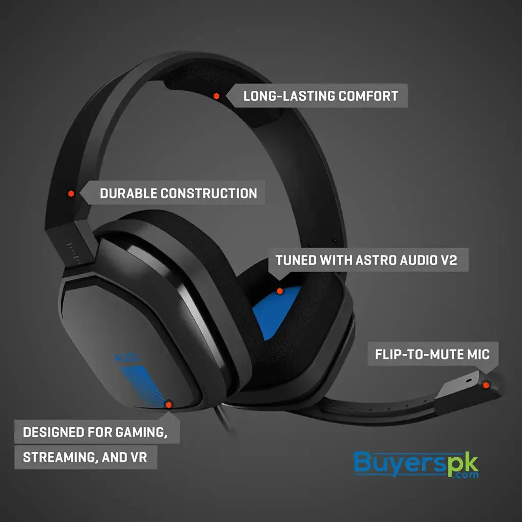 Astro A10 Gaming Headset - Black/blue