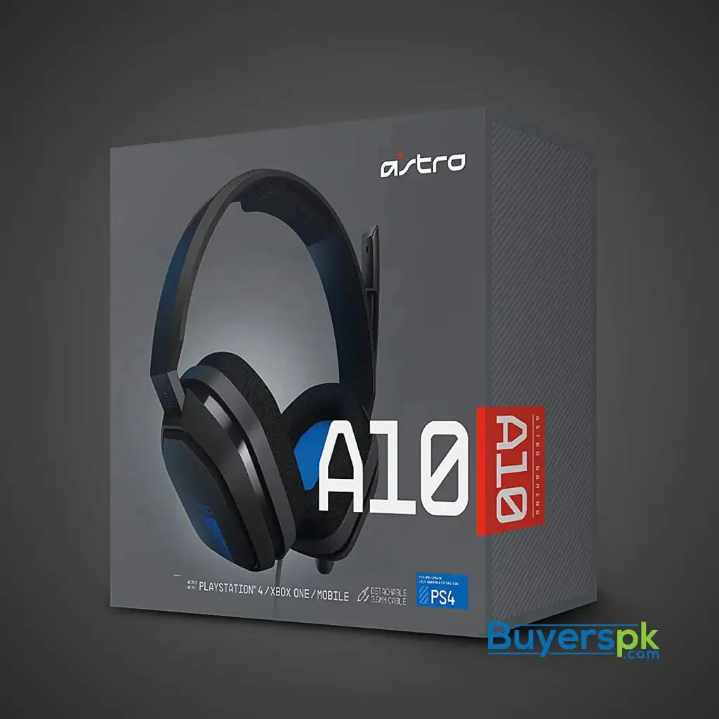 Astro A10 Gaming Headset - Black/blue