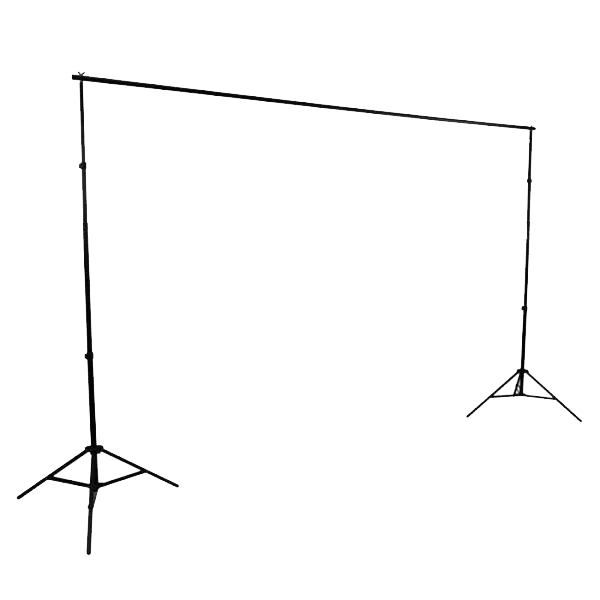 Backdrop Stand (2.8M x 3.0M) - Heavy Duty 8kg Load 4 Segment Crossbar (DEMO STOCK)