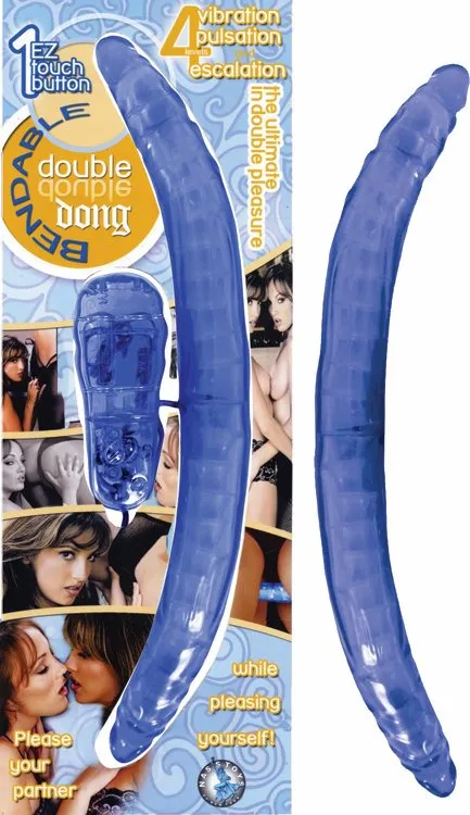 Bendable Double Dong Blue