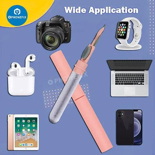 Cleaning Pen With Soft Brush For Air-pods Phone Laptop Cleaner Kit