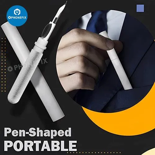 Cleaning Pen With Soft Brush For Air-pods Phone Laptop Cleaner Kit