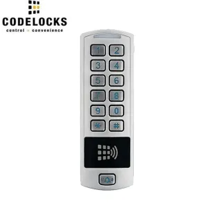 CodeLocks - AL03-DX-VR - A3 Door Controllers - RFID Vandal Resistant Standalone Door Controller - Silver Grey