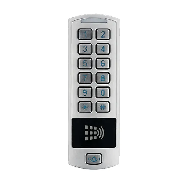 CodeLocks - AL03-DX-VR - A3 Door Controllers - RFID Vandal Resistant Standalone Door Controller - Silver Grey