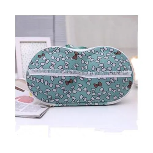 Convenient Bra Storage Bag Green