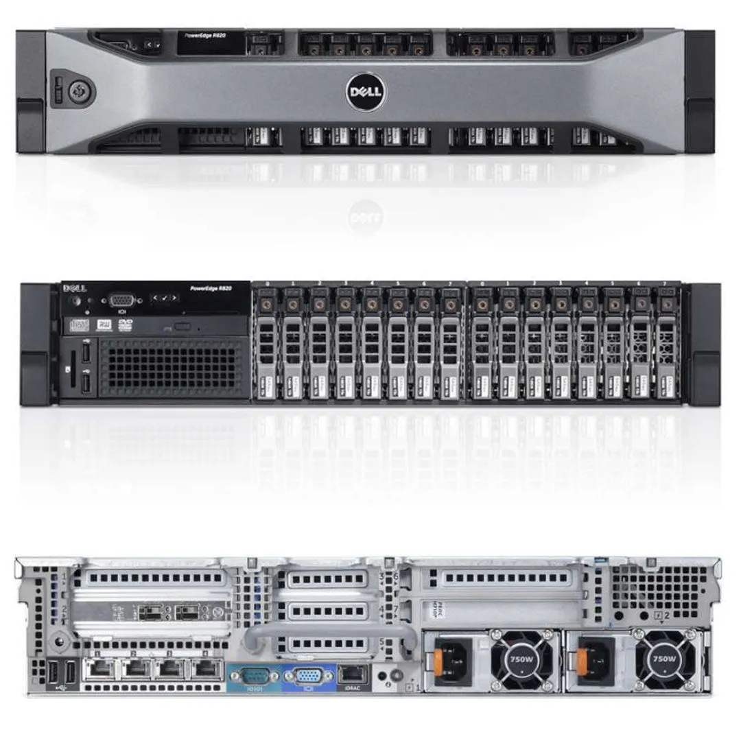 Dell PowerEdge R820 Rack Server Chassis (4x2.5")