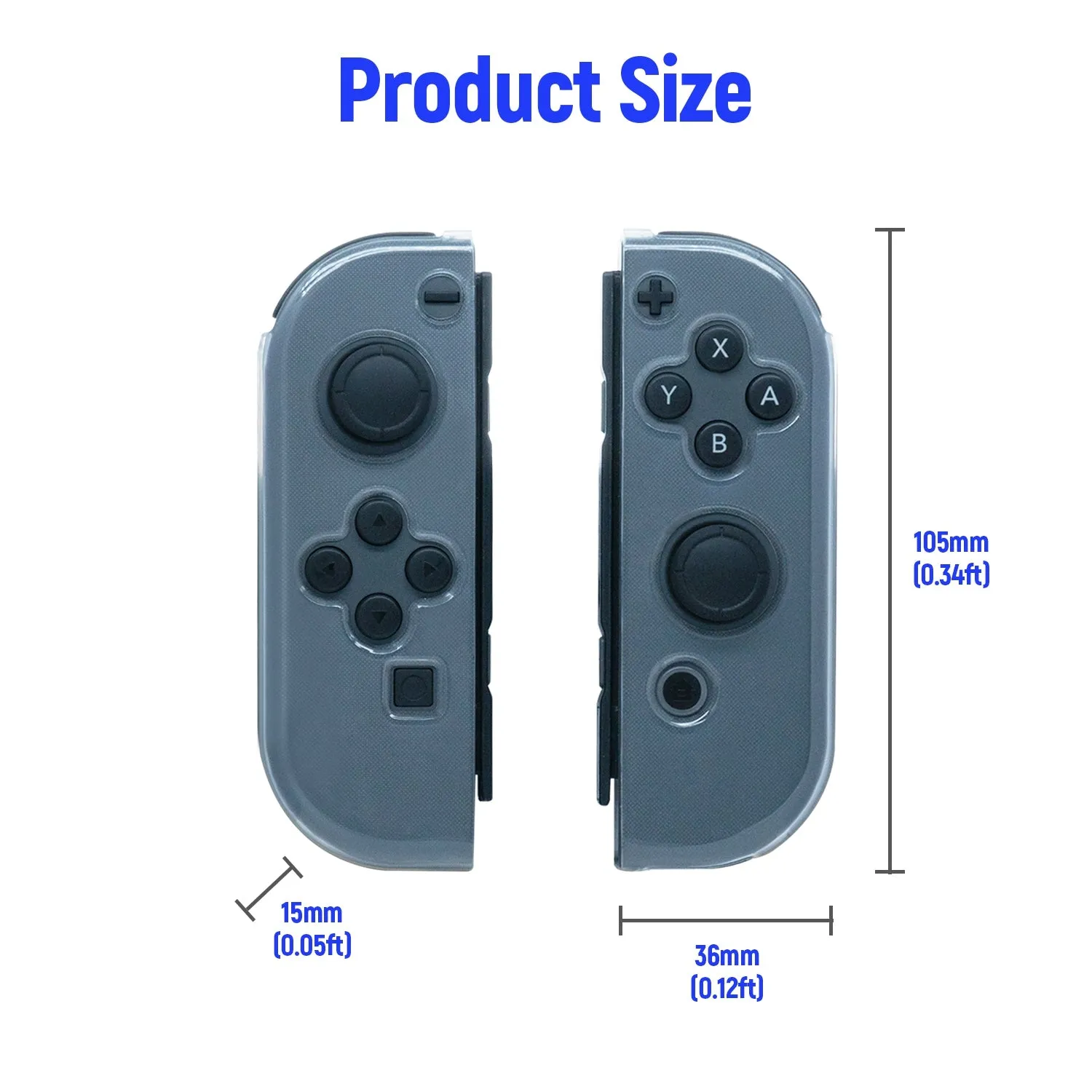 DOBE High Quality TPU Protective Case for Nintendo Switch/ Switch Oled Joywitch Joy-con Controller TNS-1850