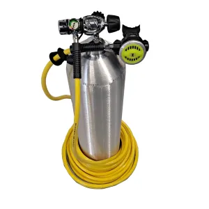 DXDIVERS KAYAK HOOKAH KIT W/ 80CF ALUMINUM TANK