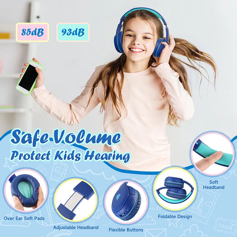 EasySMX® E6 Bluetooth Childrens Headphones with Hearing Protection