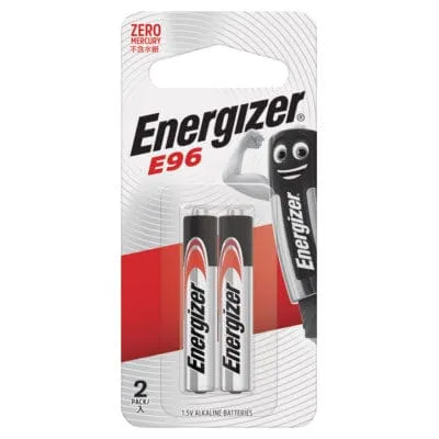 Energizer - E96 BP2 AAAA Battery Pack of 2