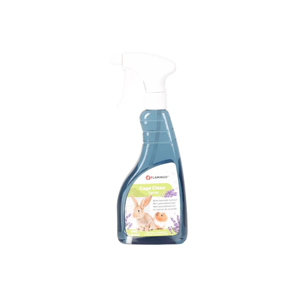 Flamingo Spik Blue Lavender Scent Small Animal Cage Cleaner 500ml