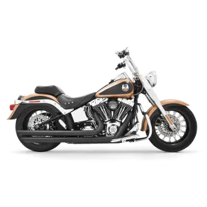 Freedom Performance Patriot Long Drag Exhaust with Slash for Harley Davidson 1986-2013 Softail