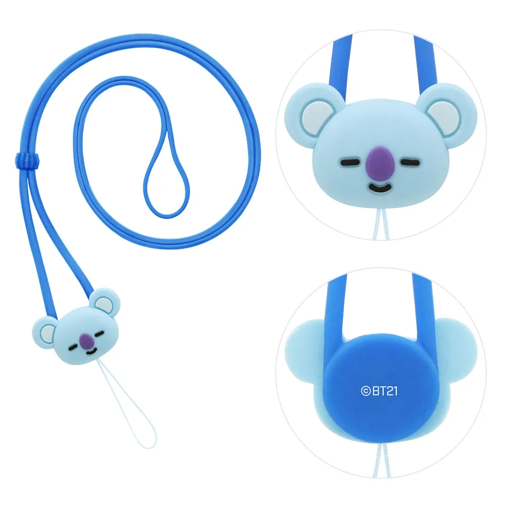 GARMMA BT21 Anti-lost Silicone Strap Universal Lanyard