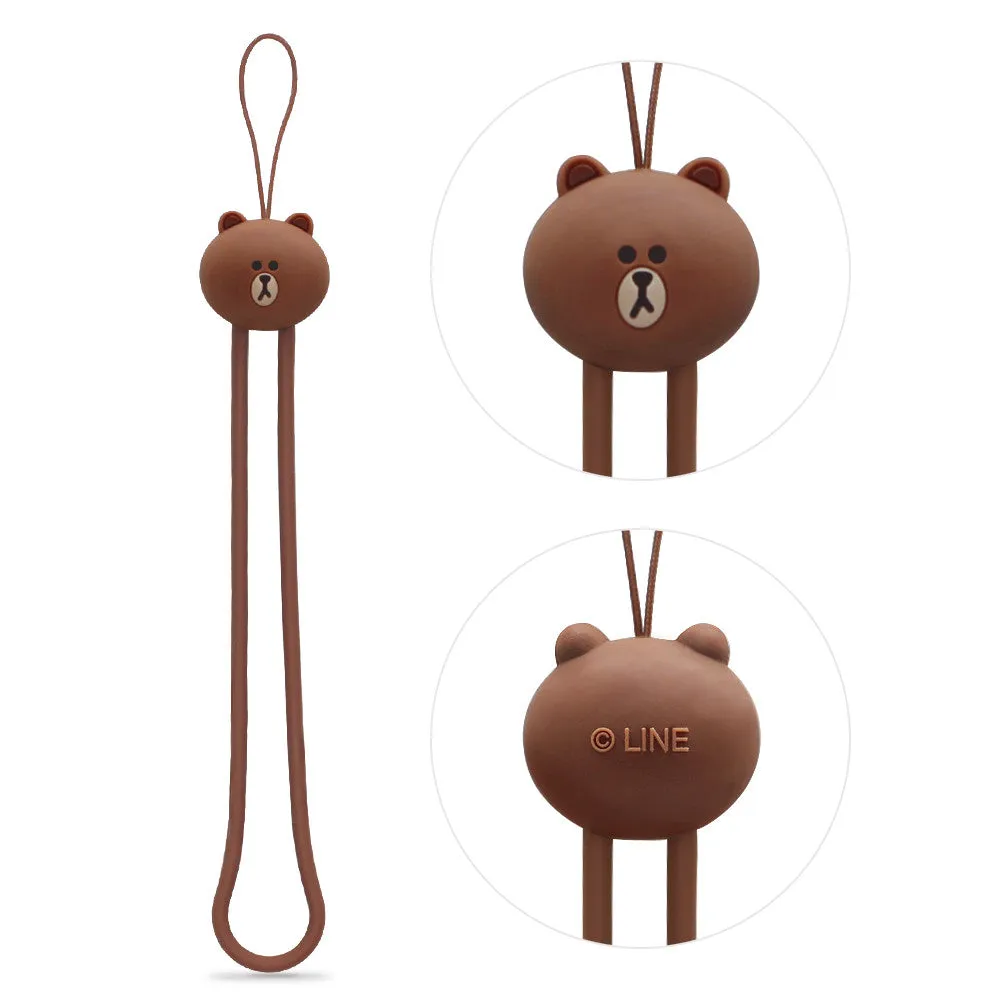 GARMMA Line Friends Anti-lost Silicone Strap Universal Lanyard