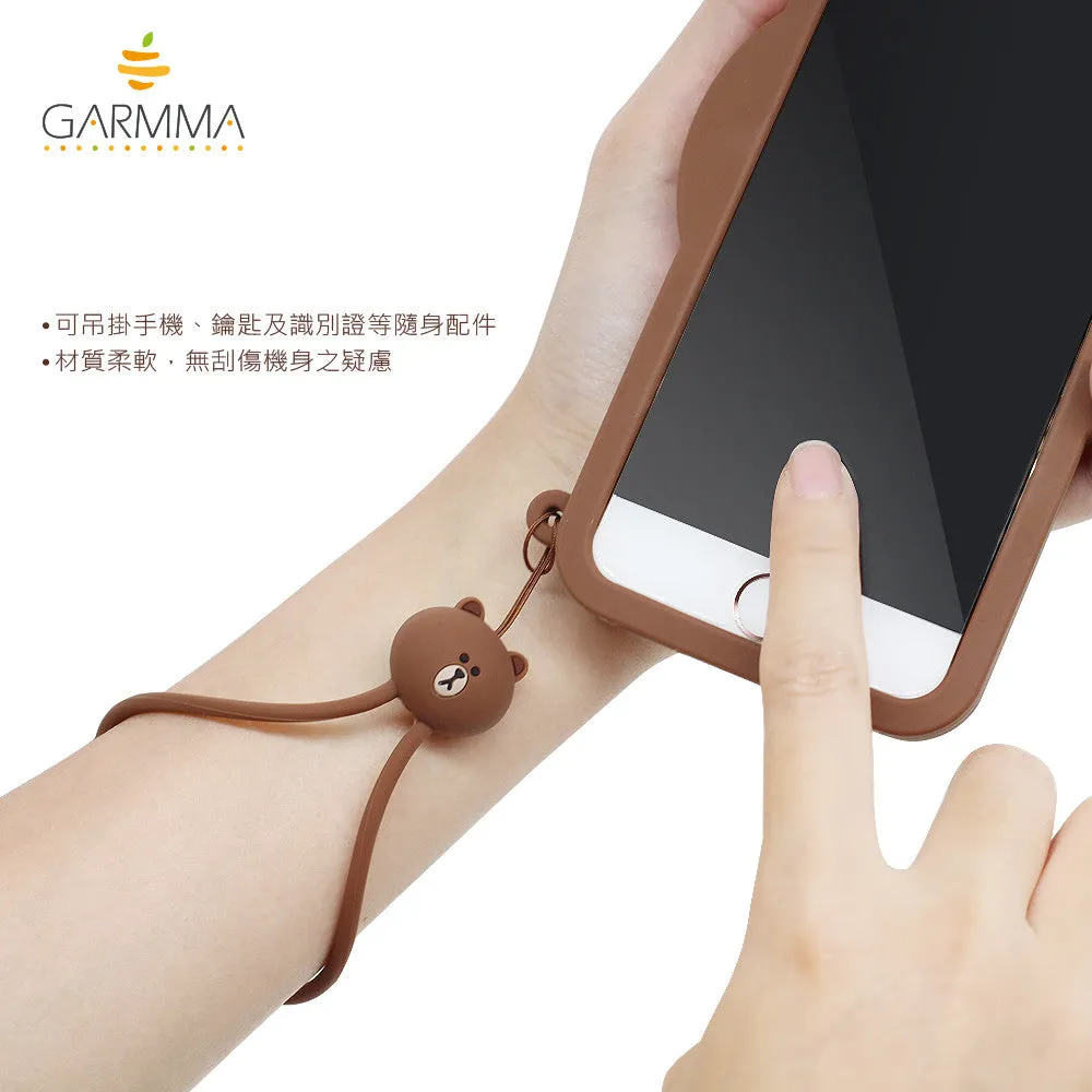 GARMMA Line Friends Anti-lost Silicone Strap Universal Lanyard