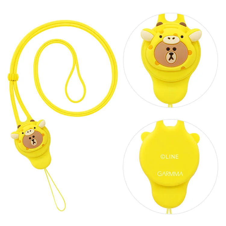 GARMMA Line Friends Anti-lost Silicone Strap Universal Lanyard