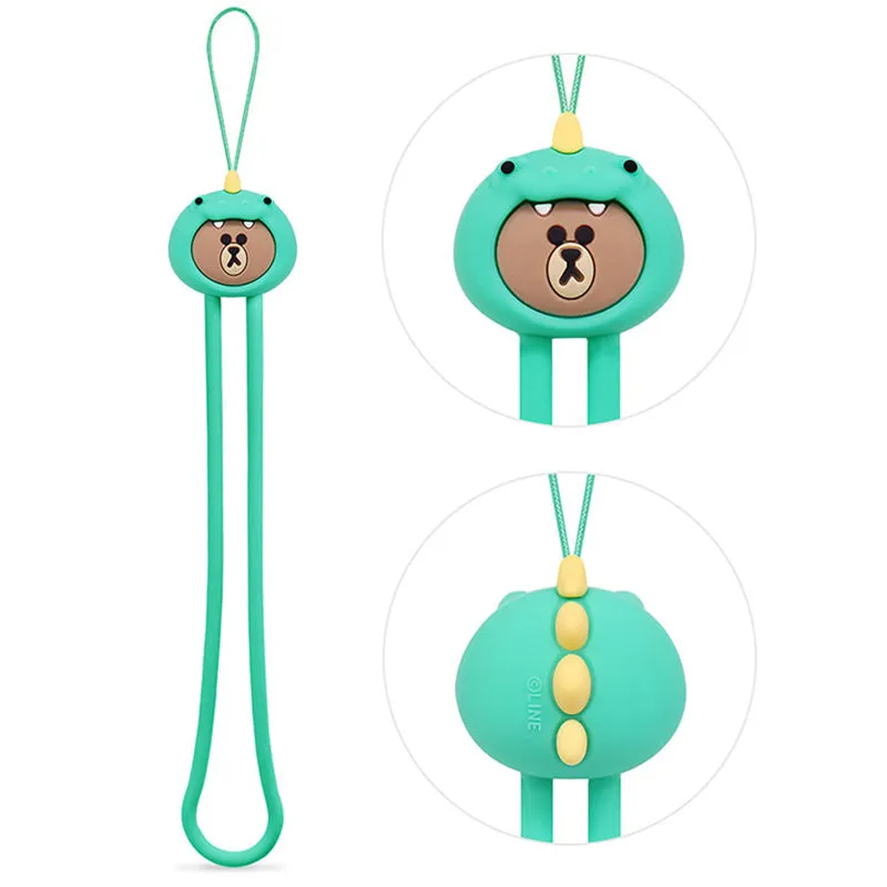 GARMMA Line Friends Anti-lost Silicone Strap Universal Lanyard