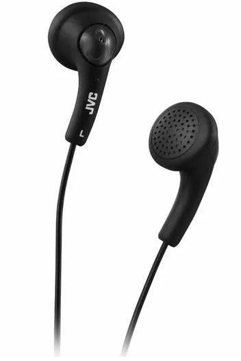 JVC Gumy Stereo Earphones - Black