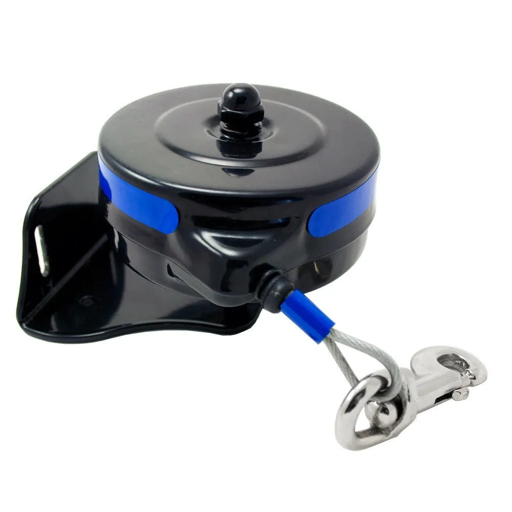 Lixit Bracket Mount Retractable Tie Out Reel for Dogs