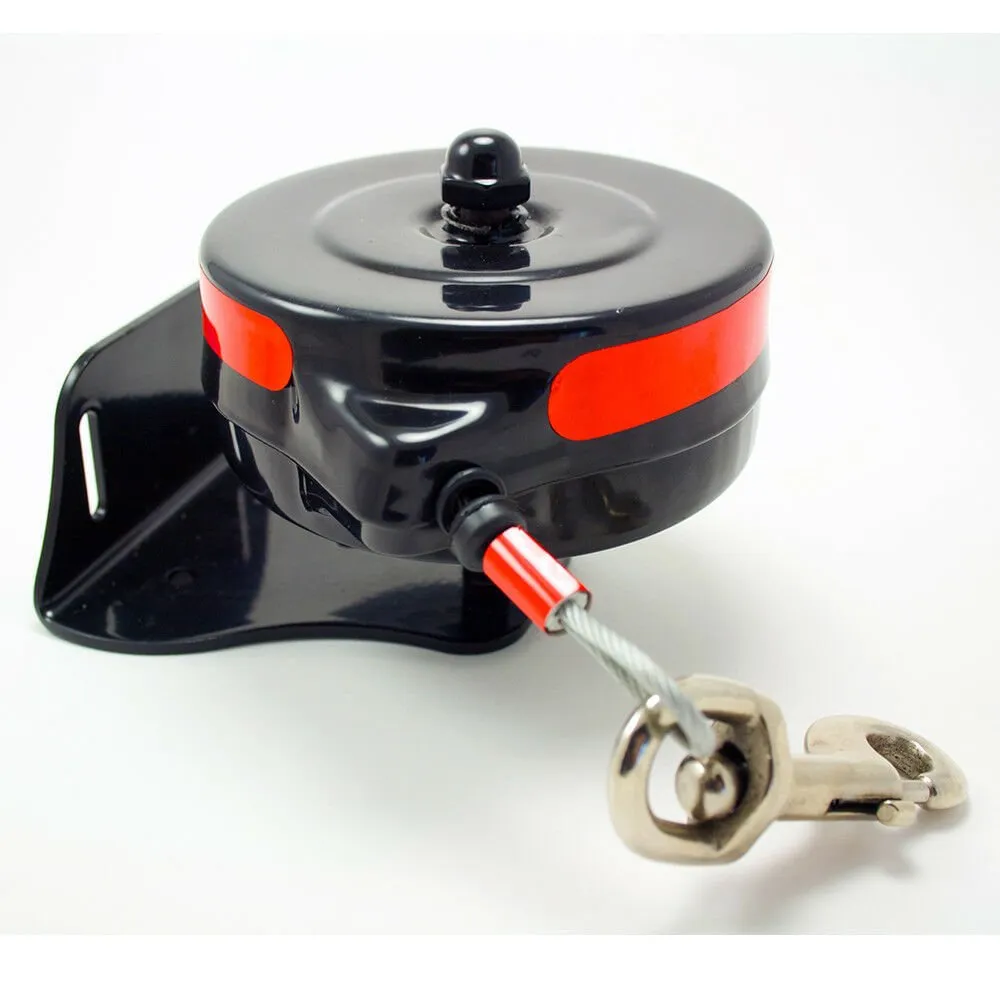 Lixit Bracket Mount Retractable Tie Out Reel for Dogs