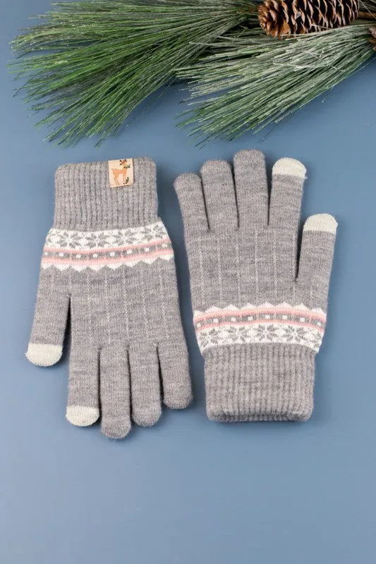 Nordic Accent Touch Gloves