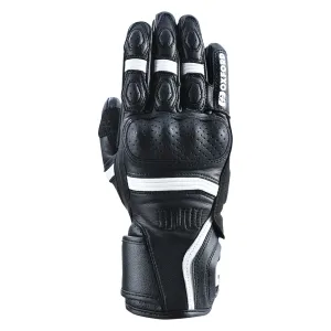 Oxford RP-5 2.0 Men Street Sports Motorcycle Gloves in Black & White