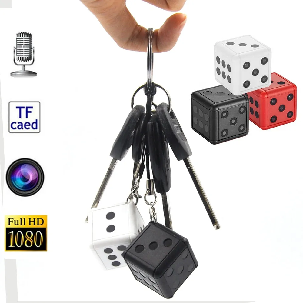 Portable HD Dice Mini Nanny Camera