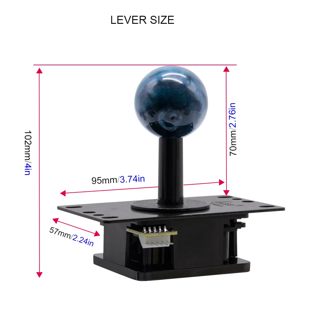 QANBA Gravity Silent Joystick [CHOOSE TYPE]