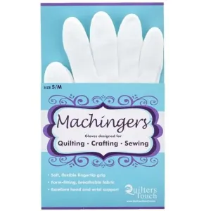 Quilters Touch - Machingers Quilting Gloves Size Sm / Med