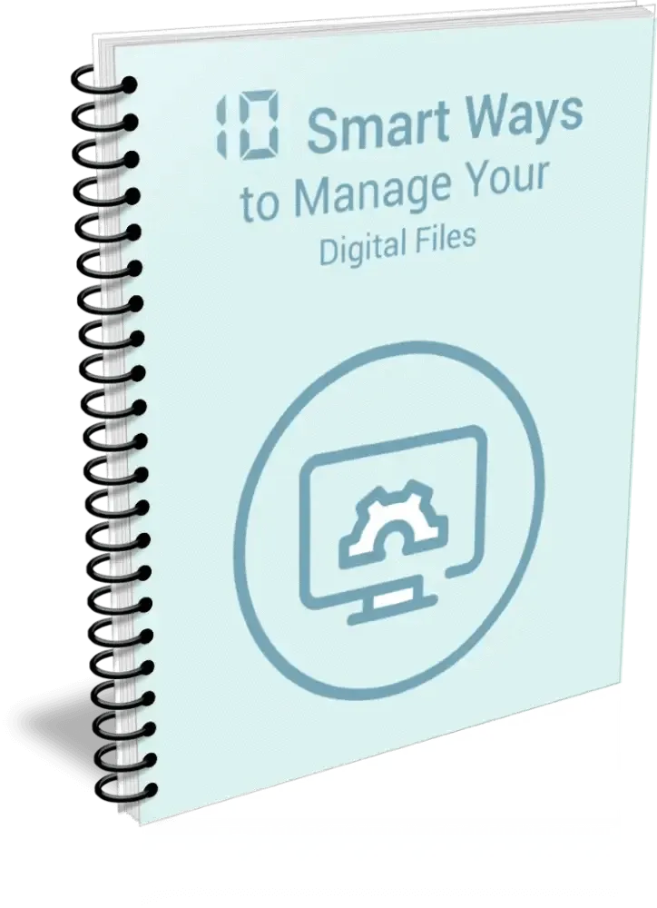 "10 Smart Ways to Manage Your Digital Files" PLR Report - Stay Organized Content with Private Label Rights