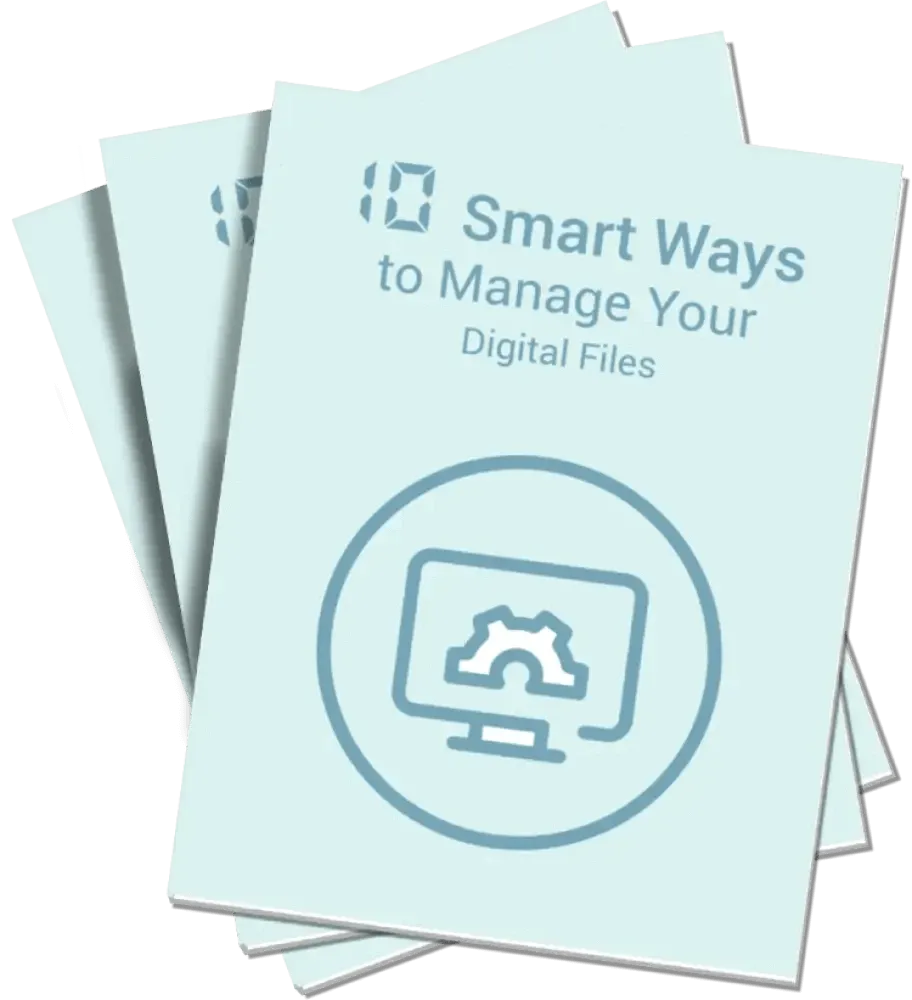 "10 Smart Ways to Manage Your Digital Files" PLR Report - Stay Organized Content with Private Label Rights