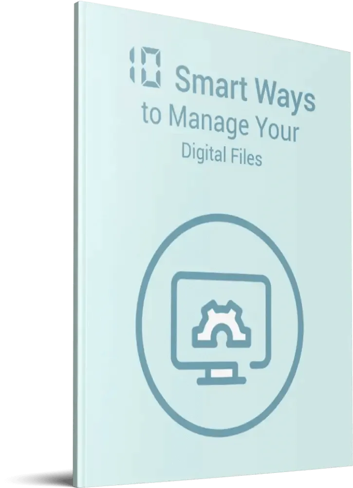 "10 Smart Ways to Manage Your Digital Files" PLR Report - Stay Organized Content with Private Label Rights