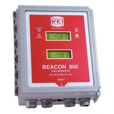 RKI Beacon 800 Eight Channel Fixed System Gas Detection Controller