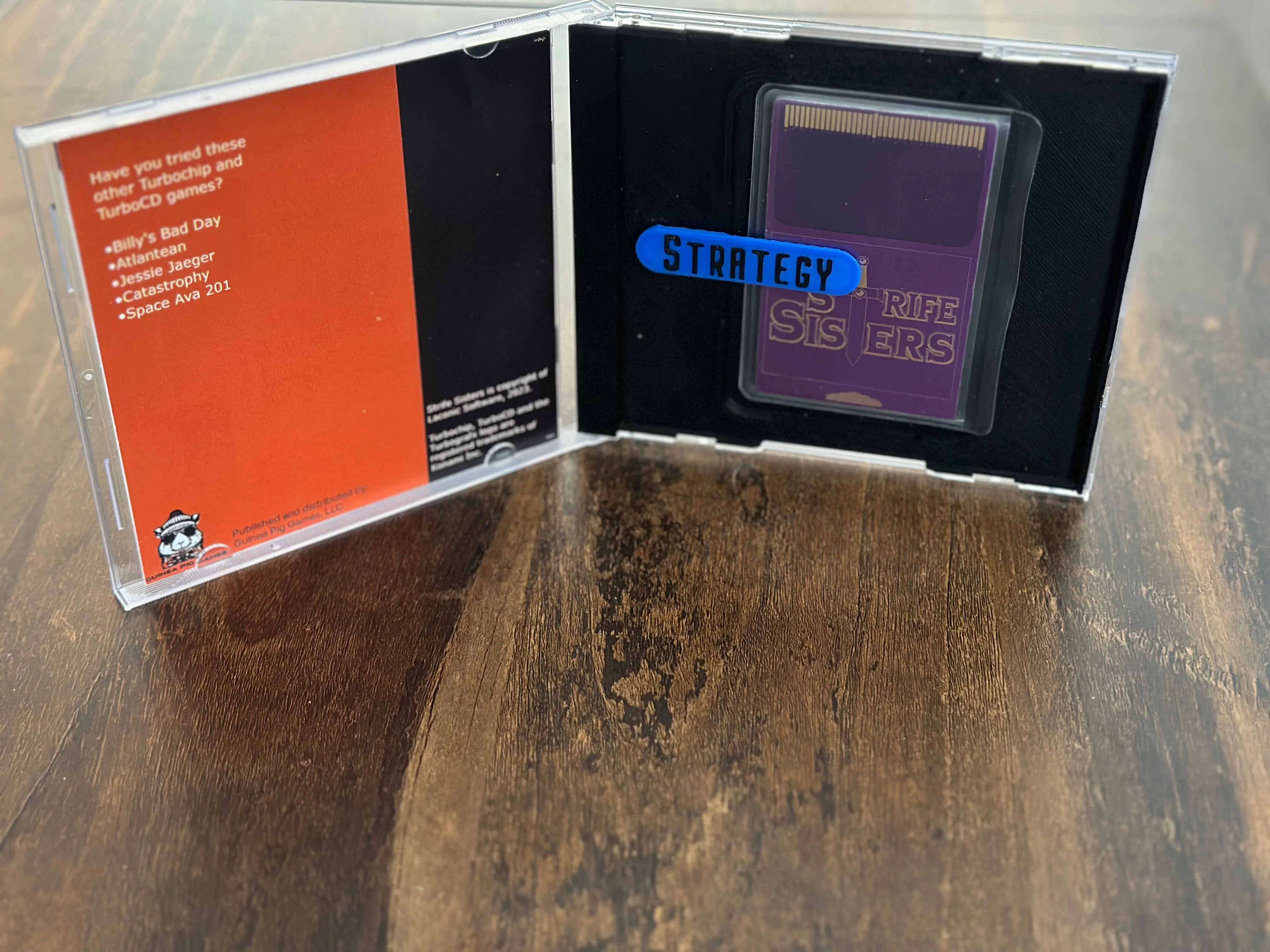 Strife Sisters Video Game by Laconic Software for PC Engine or Turbografx 16