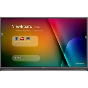 ViewSonic IFP8652-1C 86 Inch 4K Ultra HD Interactive Flat Panel Display with Integrated Microphone and USB-C