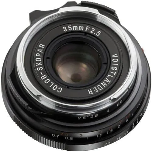 Voigtlander 35mm f/2.5 Color Skopar PC-II Lens - M Mount