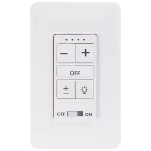 Watt 4-Speed Ceiling Fan and Light Wall Control